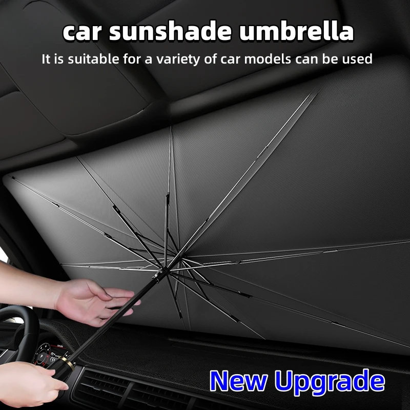 Multifunctionele, handige opvo - Car Sunshade Windshield Umbrella Foldable recensie en prijs