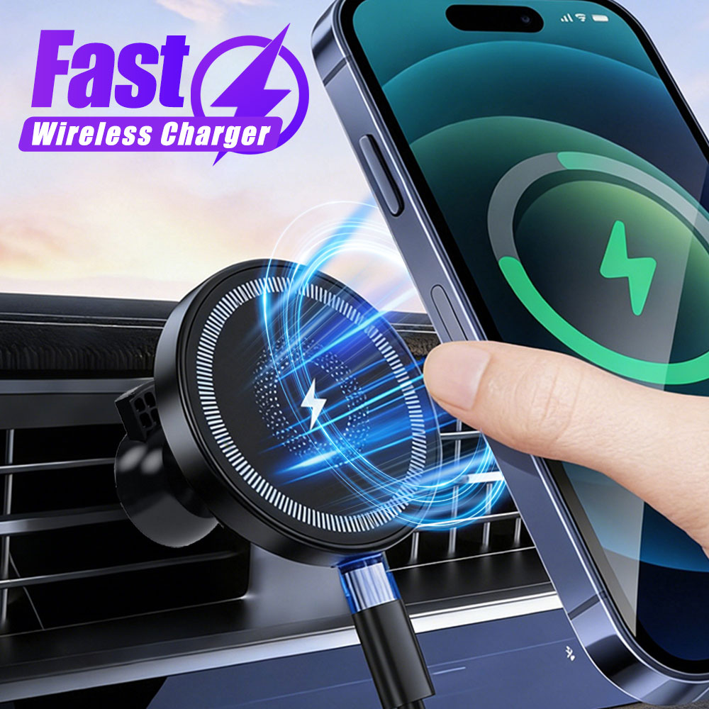 Magnetische draadloze autolade - Wireless Car Charger Mount Fast Charging recensie en prijs