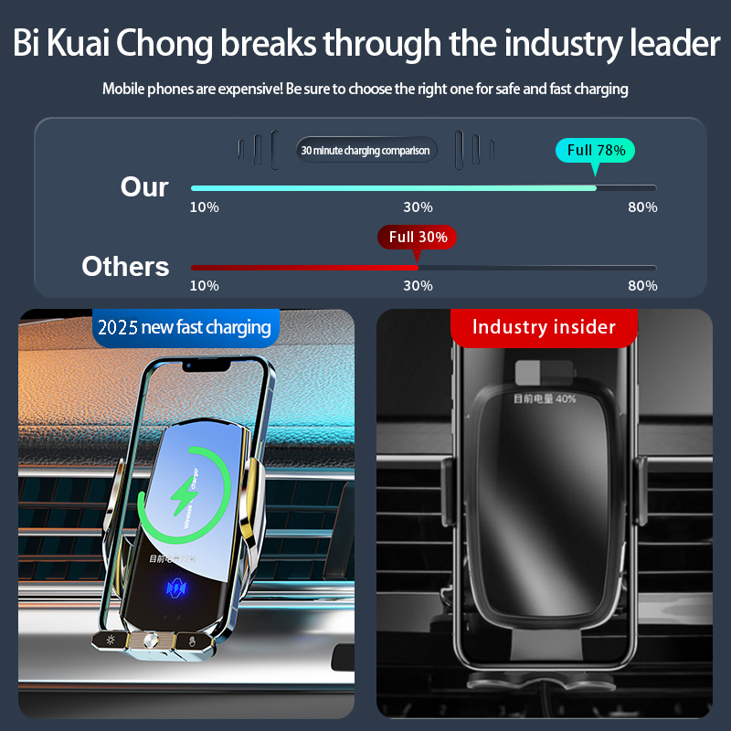 Auto Draadloze Oplader Magneti - Wireless Car Charger Mount Fast Charging recensie en prijs