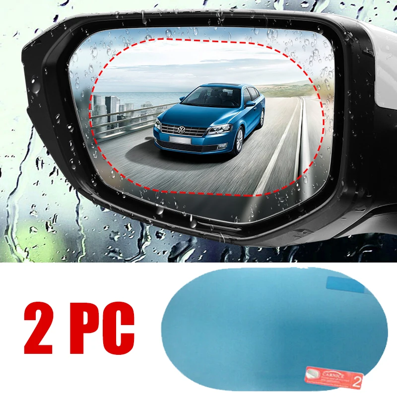 2 stuks autosticker regendicht - Anti Glare Car Rearview Mirror Film recensie en prijs