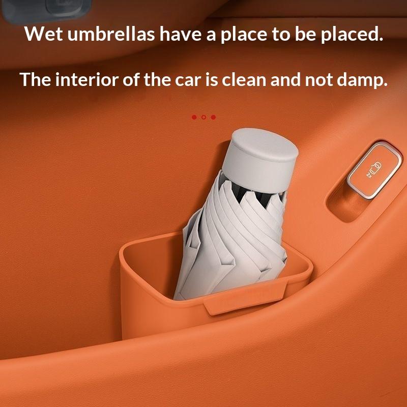 Nieuwe siliconen auto deur bek - Waterproof Car Trash Can With Lid recensie en prijs
