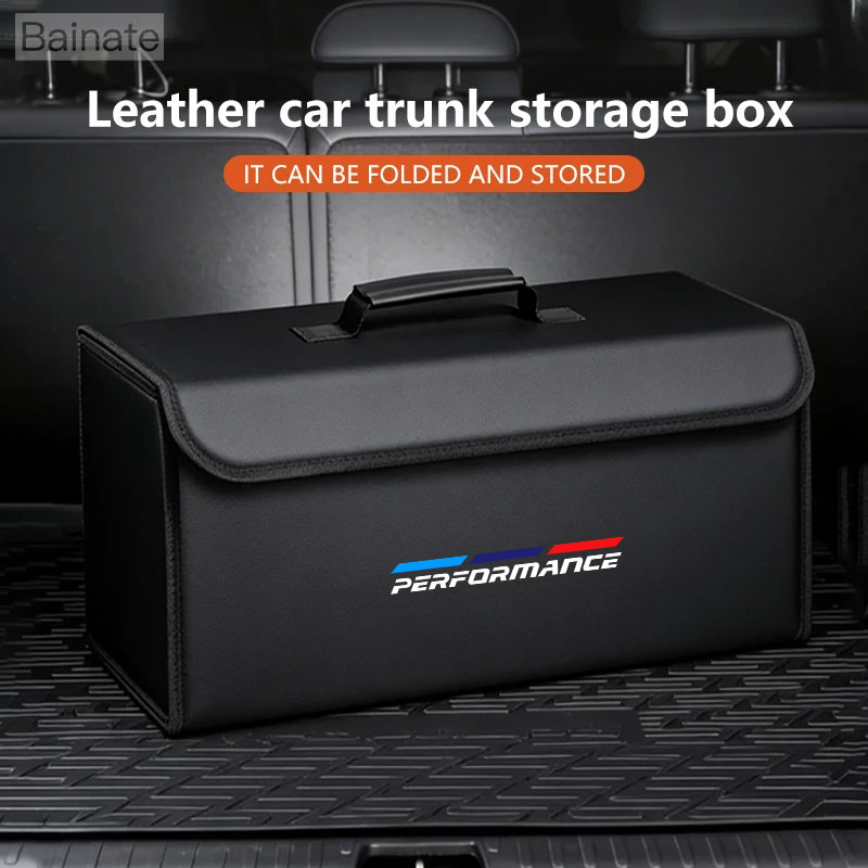 Opvouwbare lederen kofferbakor - Car Trunk Organizer Foldable Storage Box recensie en prijs