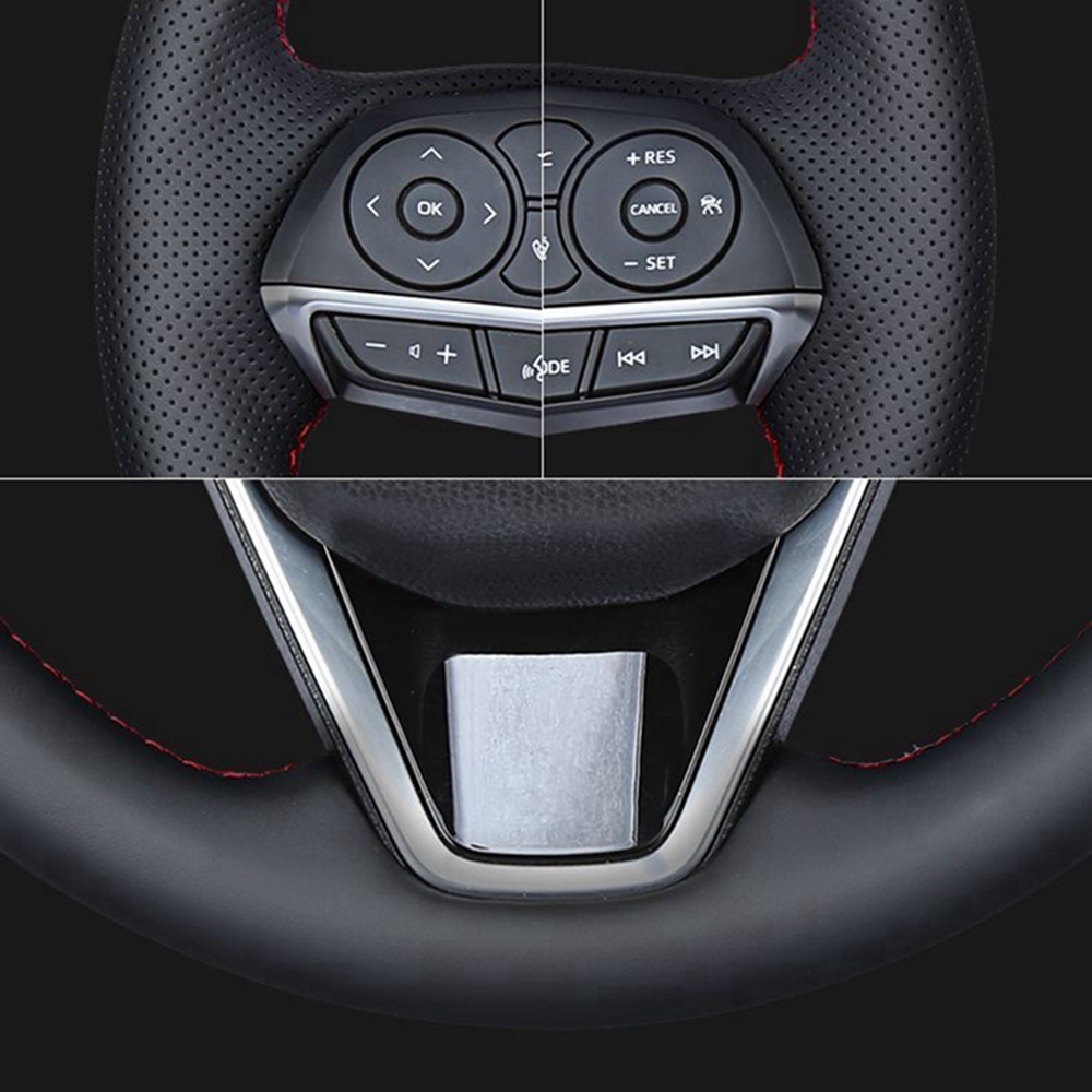 Aangepaste auto stuurhoes anti - Car Steering Wheel Cover Anti Slip Breathable recensie en prijs