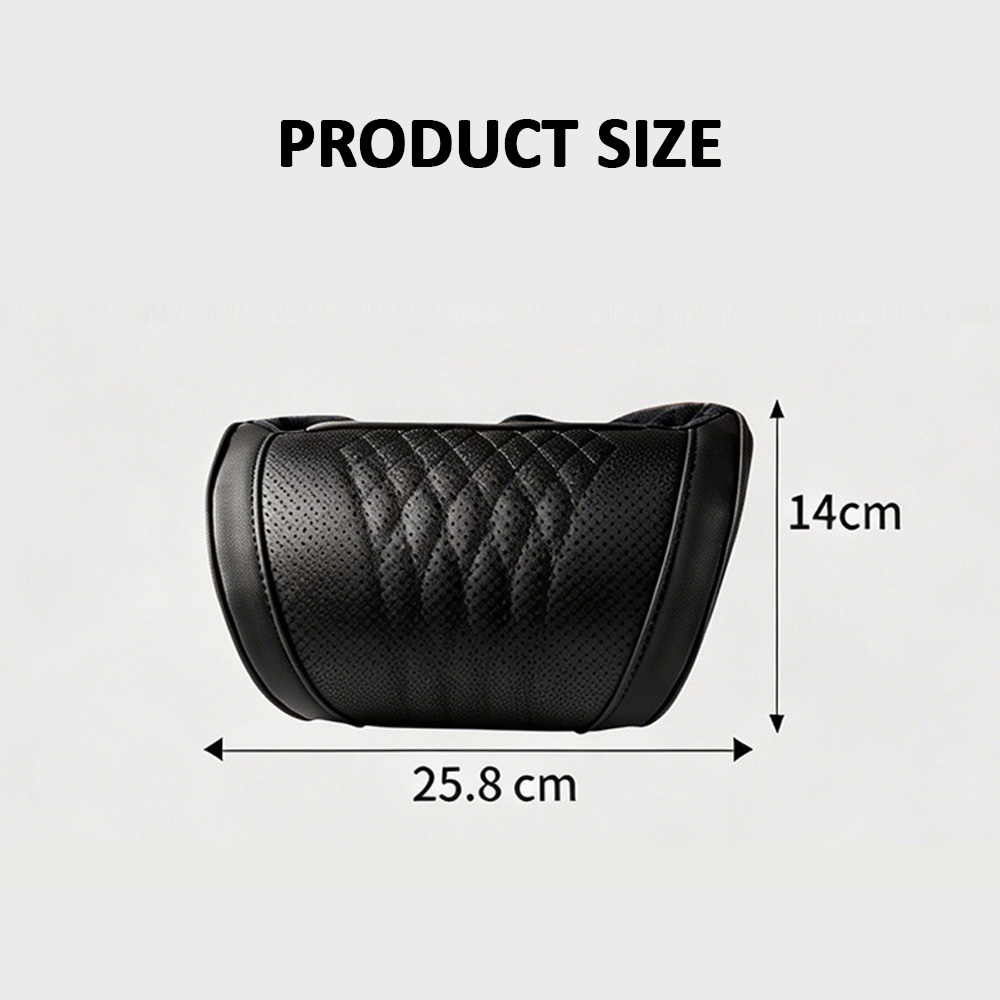 Luxe hoofdsteunkussen van traa - Memory Foam Car Neck Pillow Lumbar Support recensie en prijs