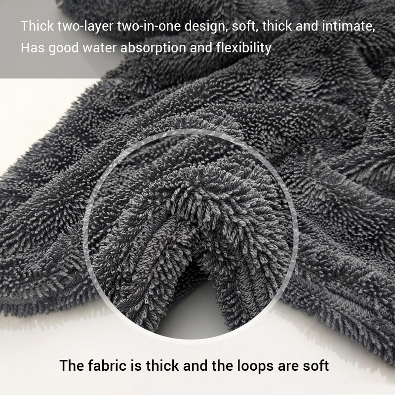 1200GSM Autowasdoek Microvezel - Microfiber Car Drying Towel Super Absorbent recensie en prijs