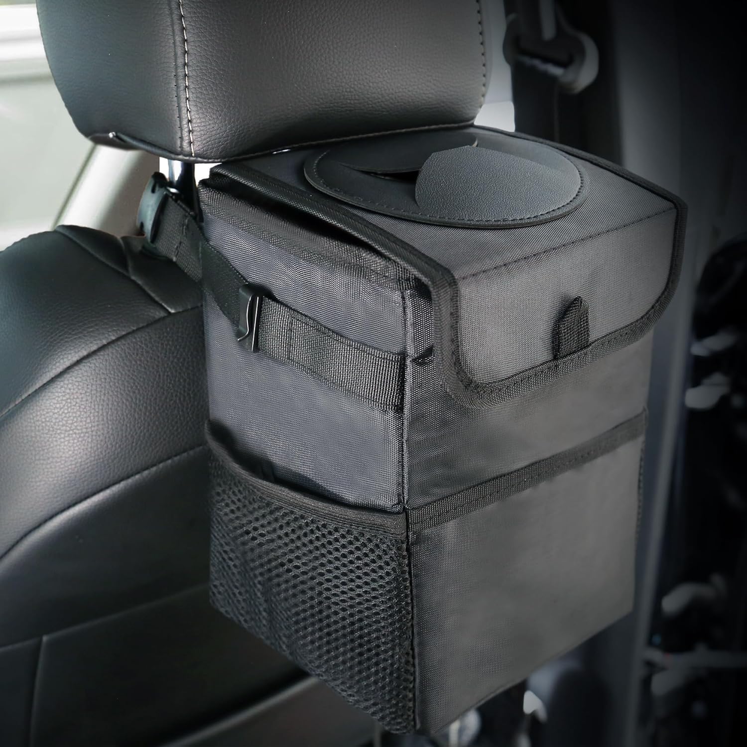 3-in-1 auto-prullenbak met dek - Waterproof Car Trash Can With Lid recensie en prijs