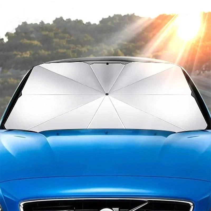 Autozonnescherm Opvouwbare voo - Car Sunshade Windshield Umbrella Foldable recensie en prijs